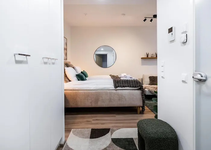 Nordic - Brand New - Floor - Downtown - Fast Wifi 罗瓦涅米