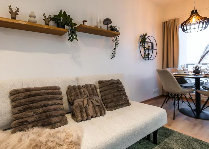 Nordic - Brand New - Floor - Downtown - Fast Wifi Apartamento